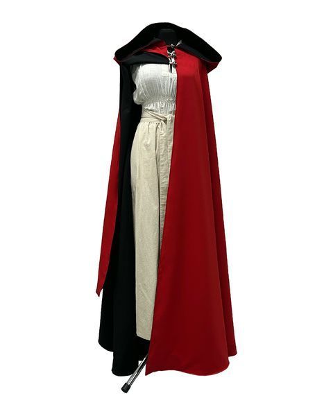 Hooded Cloak &ldquo;Crimson Shadow&rdquo;