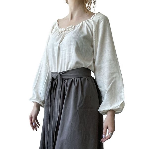 Women&rsquo;s Long-Sleeve Linen Shirt