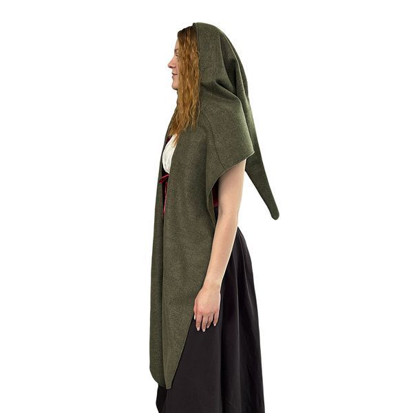 Wool Medieval Hood Snood